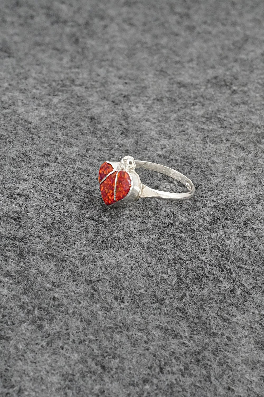 Opalite & Sterling Silver Ring - Ola Eriacho - Size 5.75