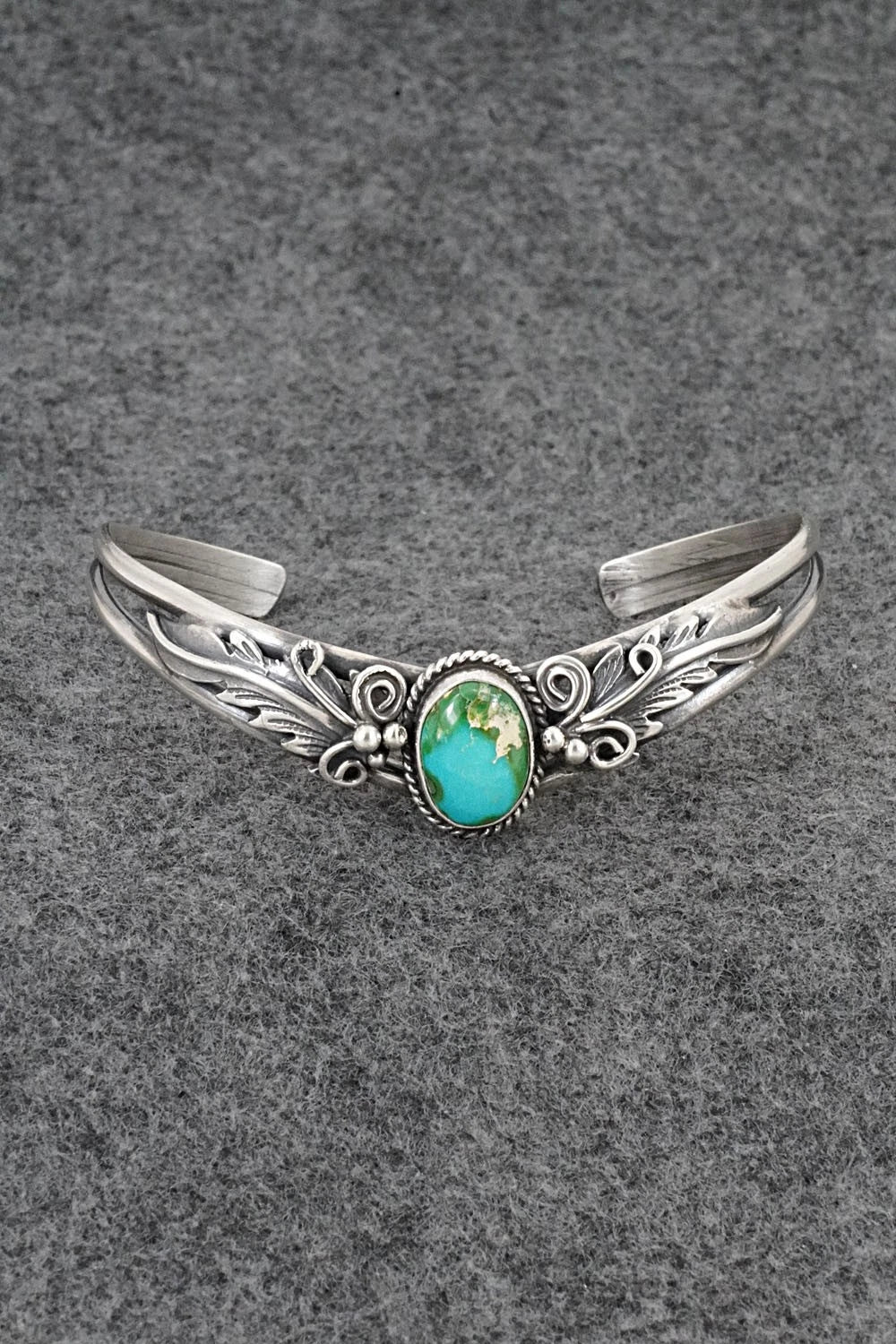 Turquoise & Sterling Silver Bracelet - Jemson Henio