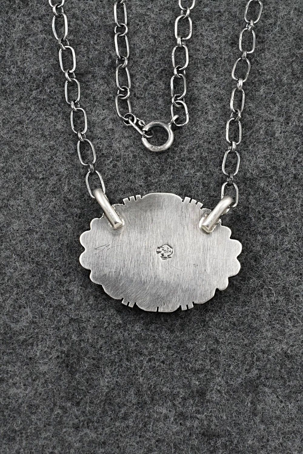 Turquoise & Sterling Silver Necklace - Marita Benally