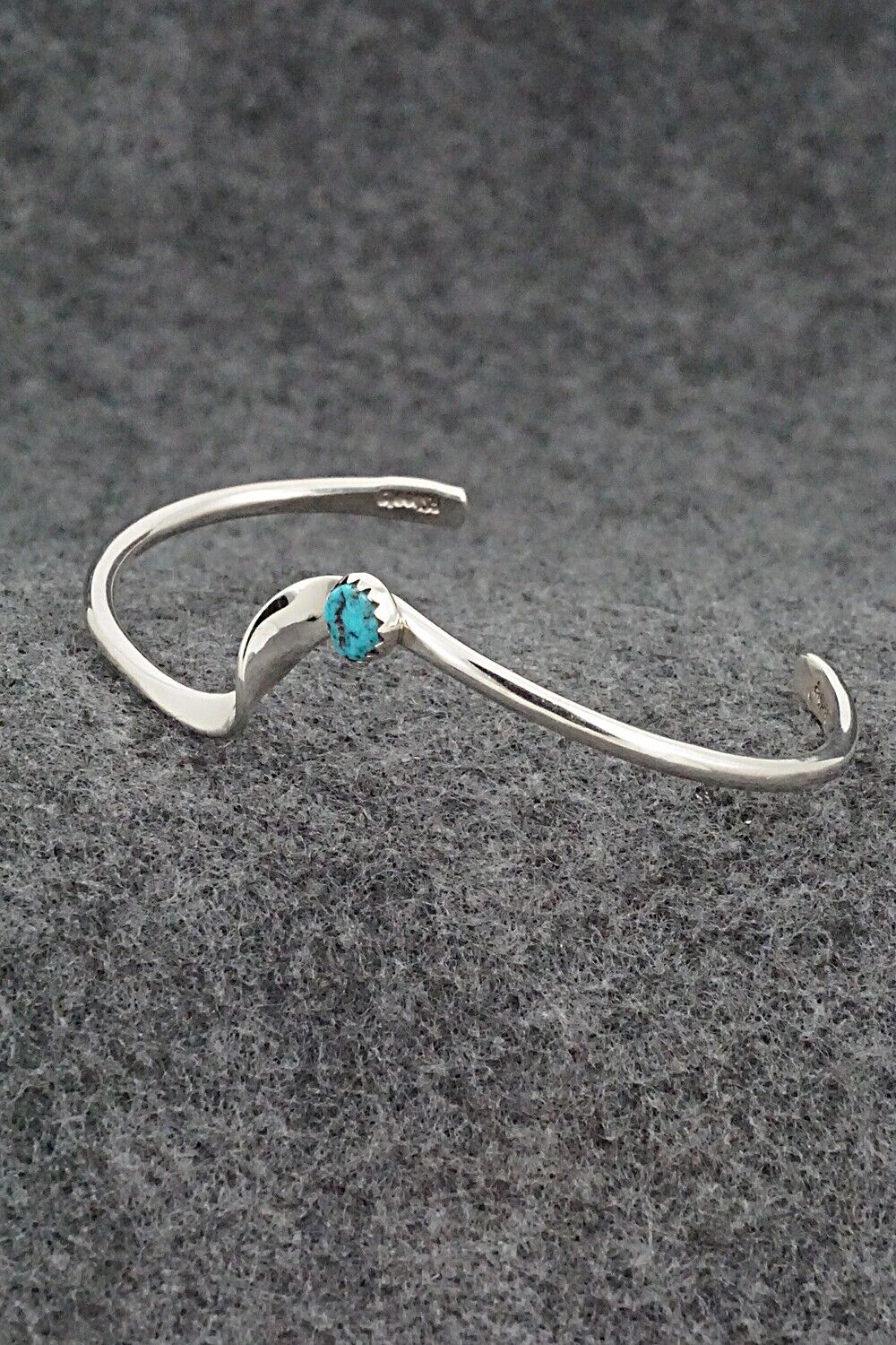 Turquoise & Sterling Silver Bracelet - Yolanda Skeets