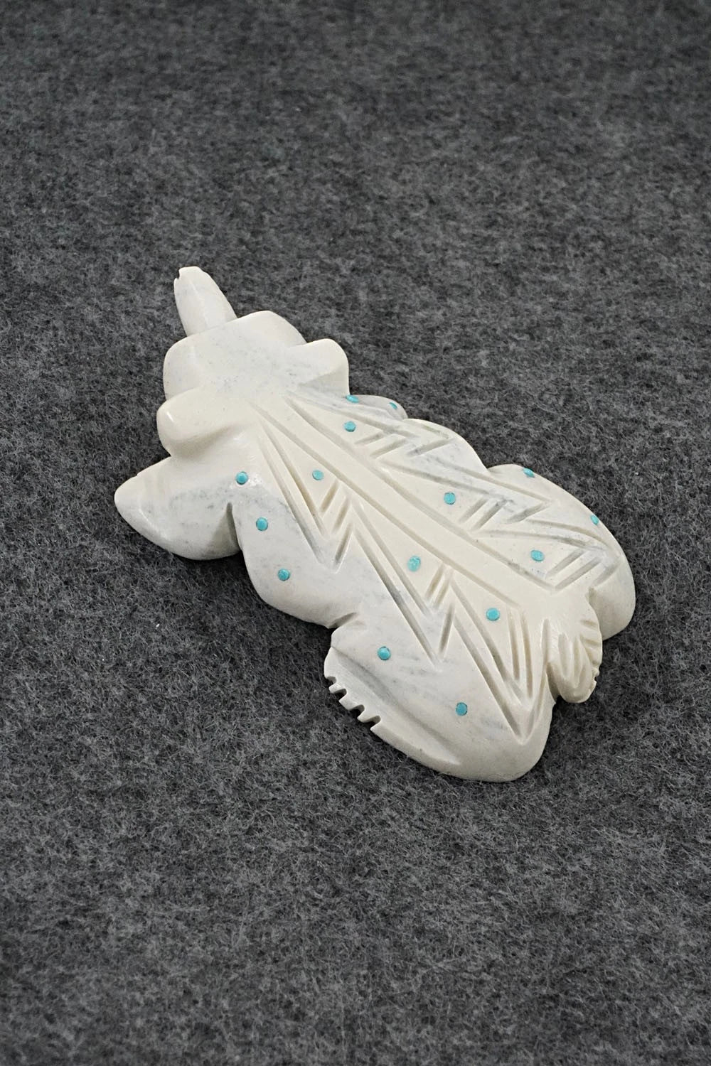 Badger Zuni Fetish Carving - Adrian Cachini
