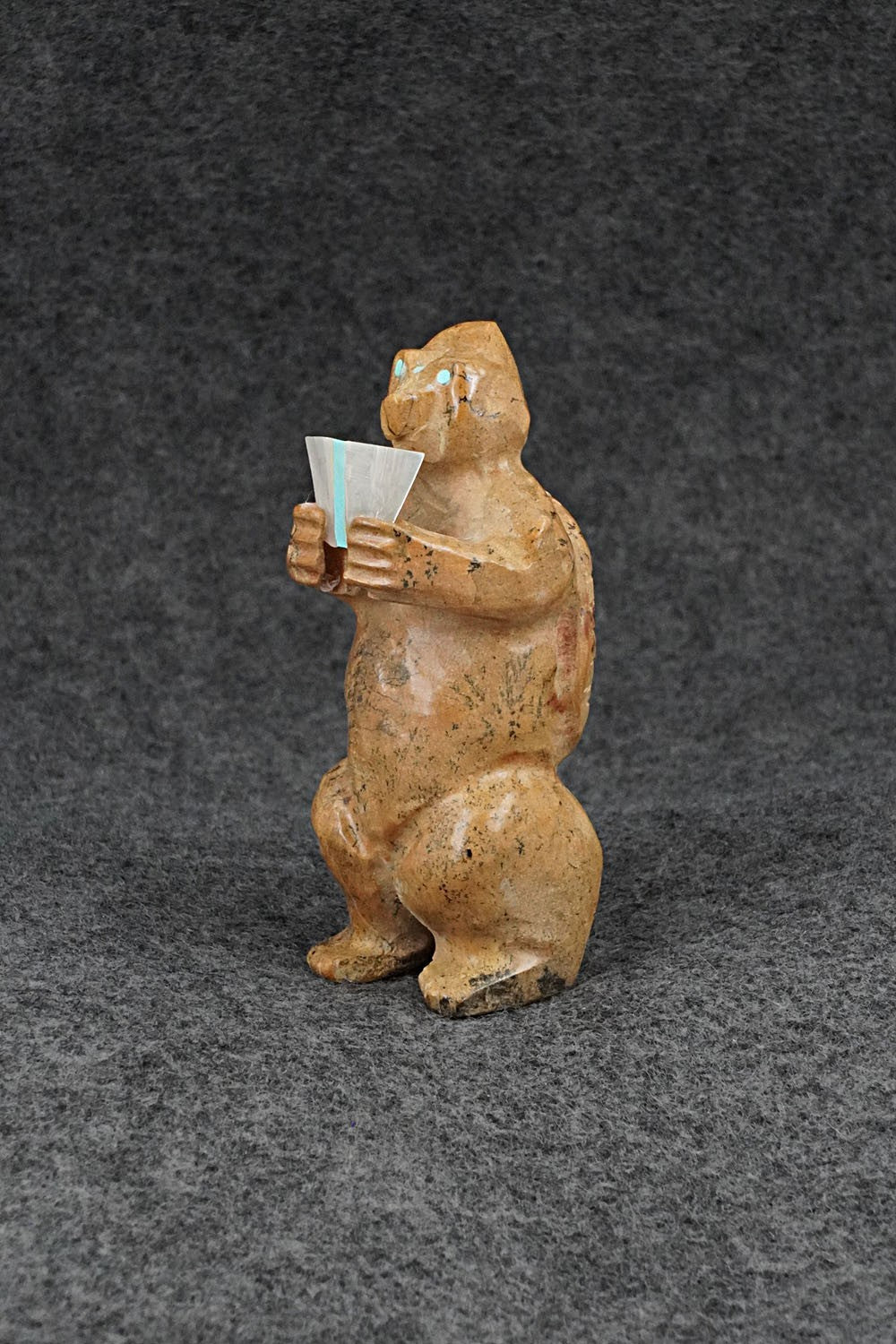 Turtle Zuni Fetish Carving - Freddie Leekya