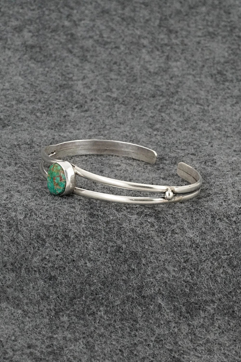 Turquoise & Sterling Silver Bracelet - Rosemary Saunders