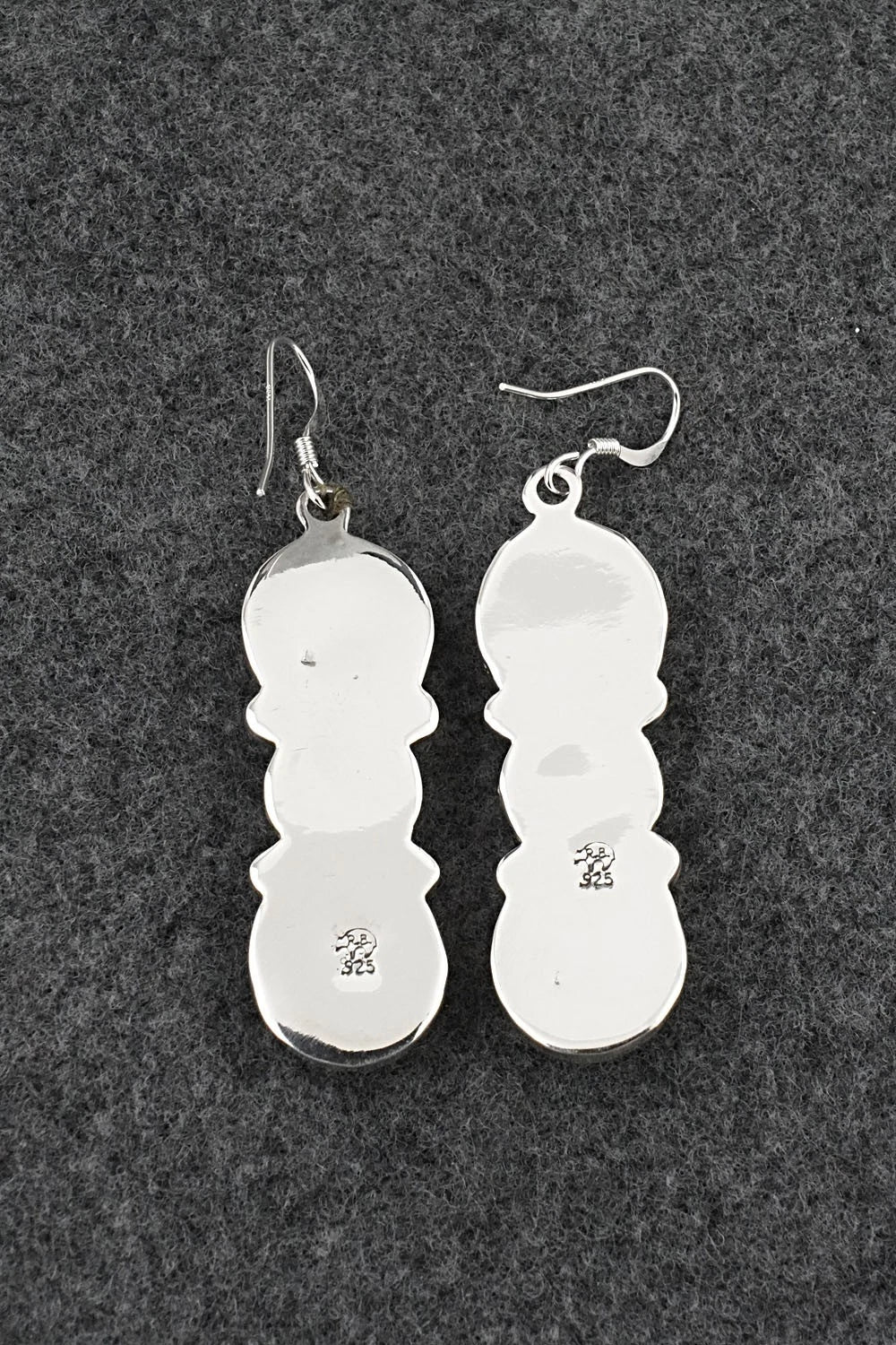 Turquoise & Sterling Silver Earrings - Marie Bahe