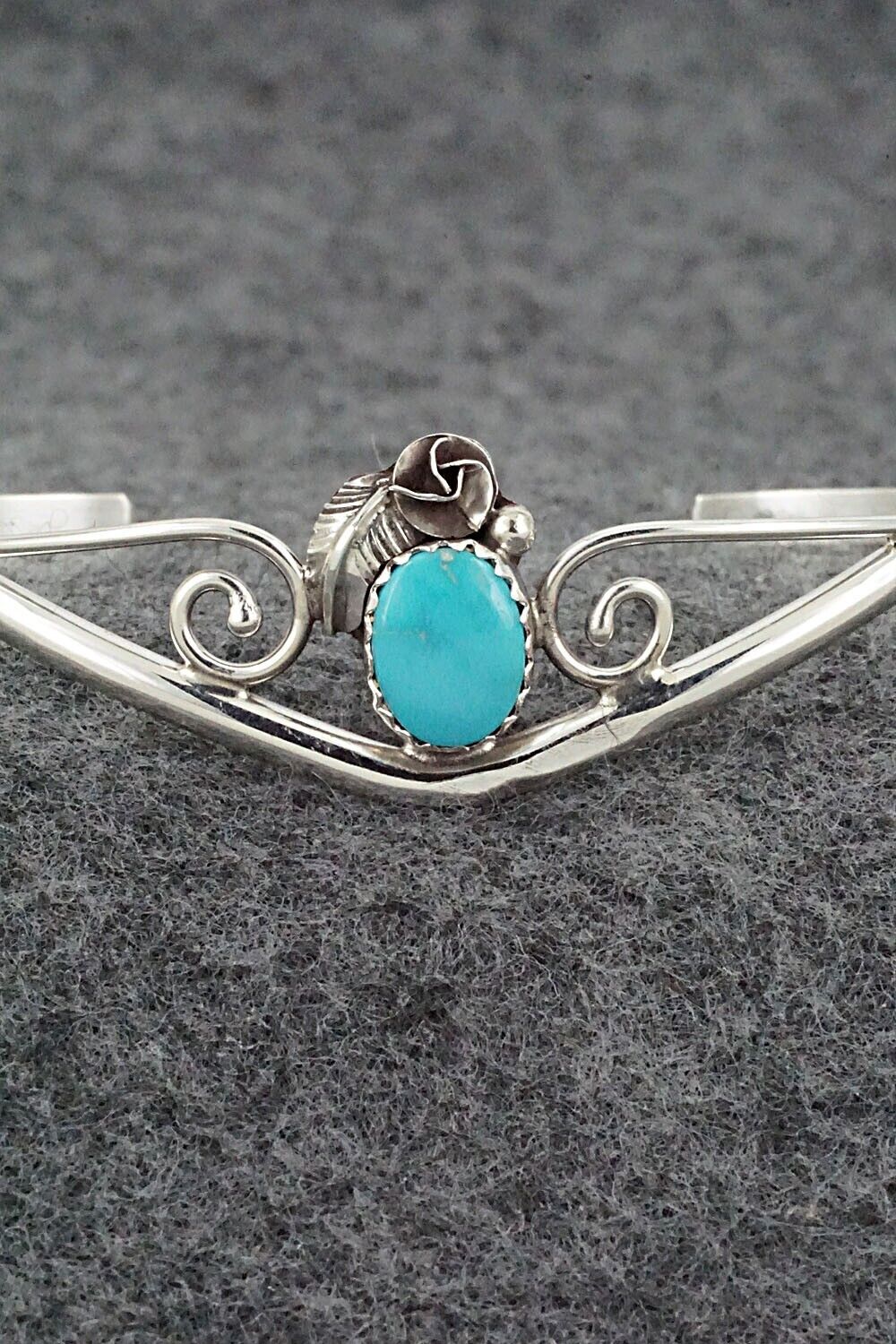 Turquoise & Sterling Silver Bracelet - Max Calladitto