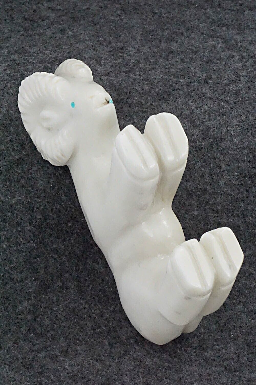 Ram Zuni Fetish Carving - Andres Quandelacy