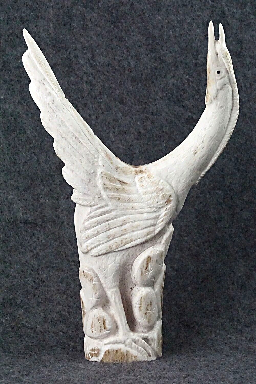 Roadrunner Zuni Fetish Carving - Maxx Laate