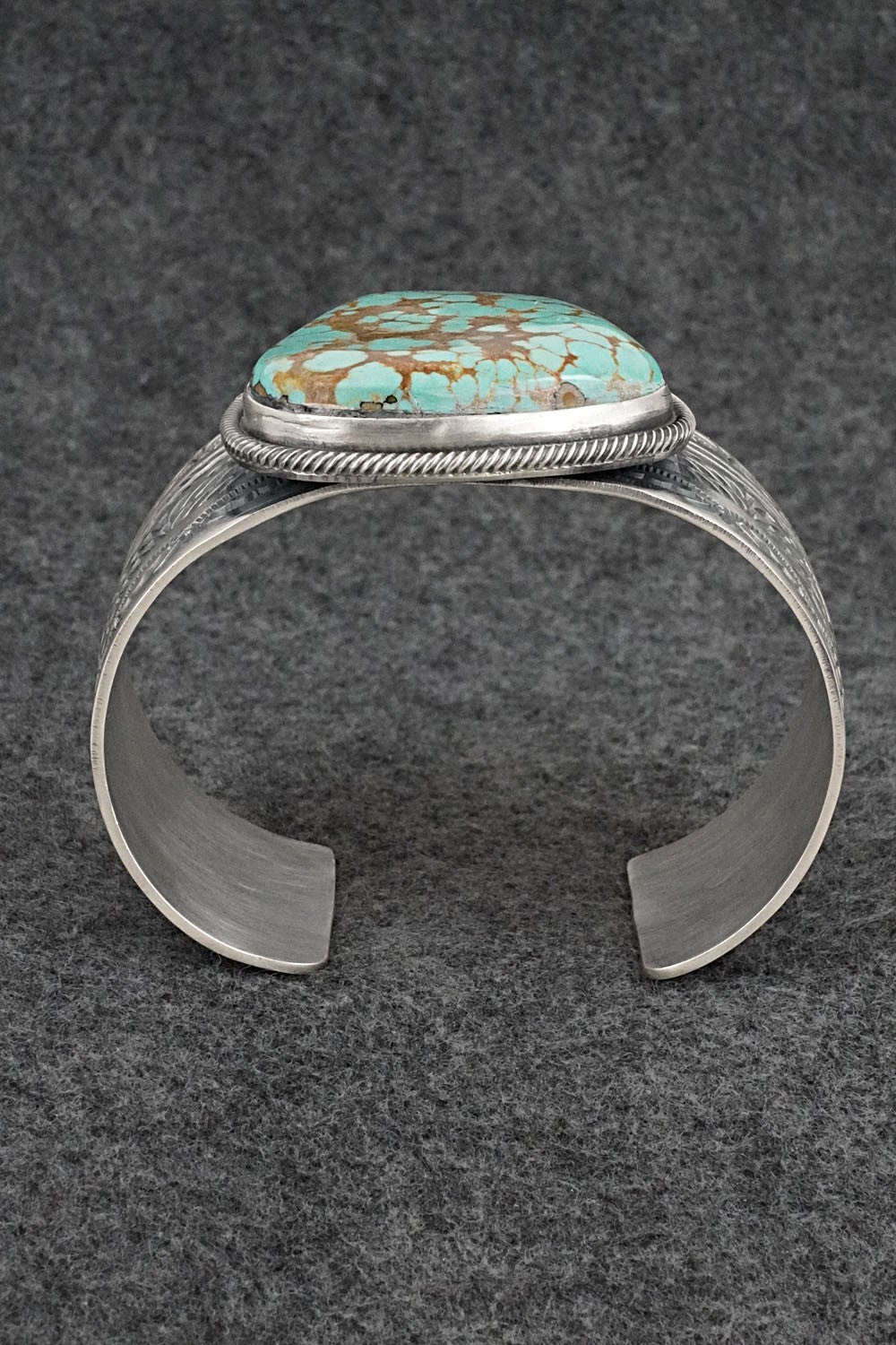 Turquoise & Sterling Silver Bracelet - Mark Yazzie