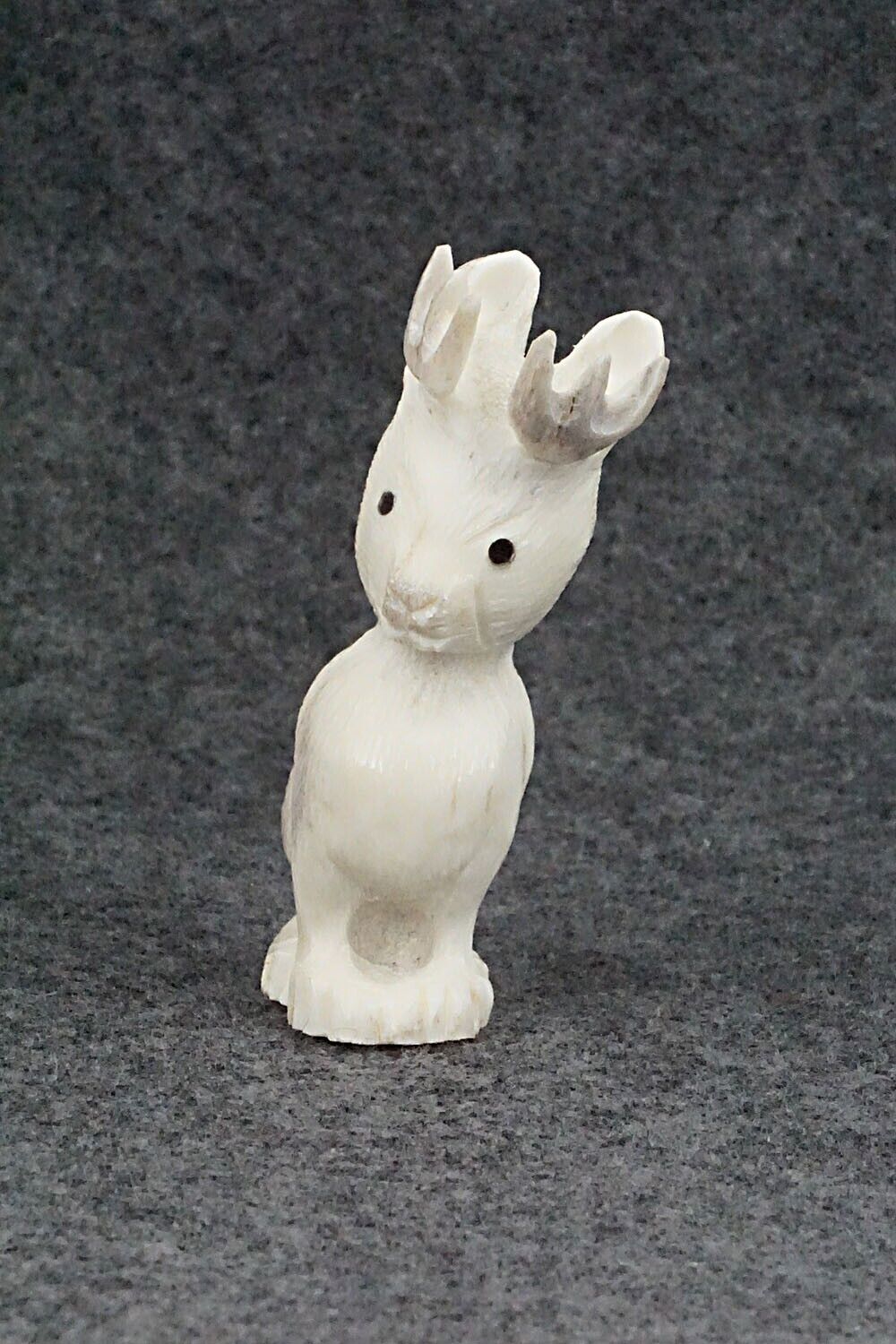 Jackalope Zuni Fetish Carving - Chris Peina