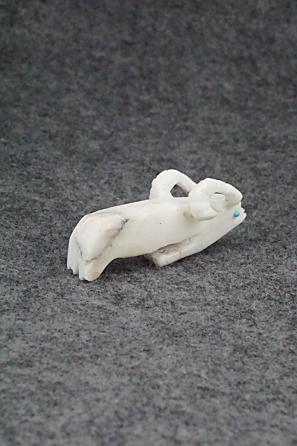 Ram Zuni Fetish Carving - Vander Tsethlikai