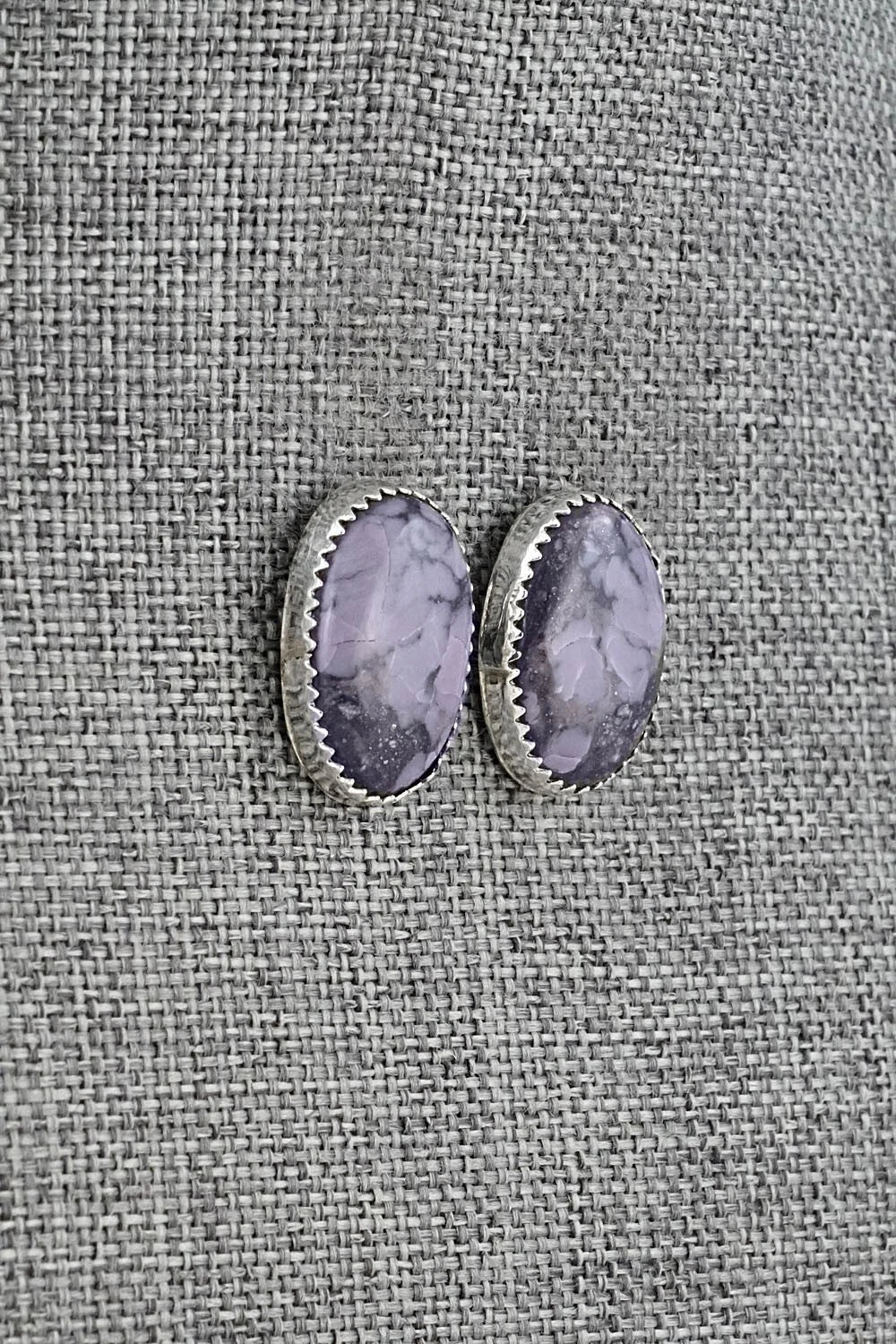 Morado & Sterling Silver Earrings - Murray Hannaweeka