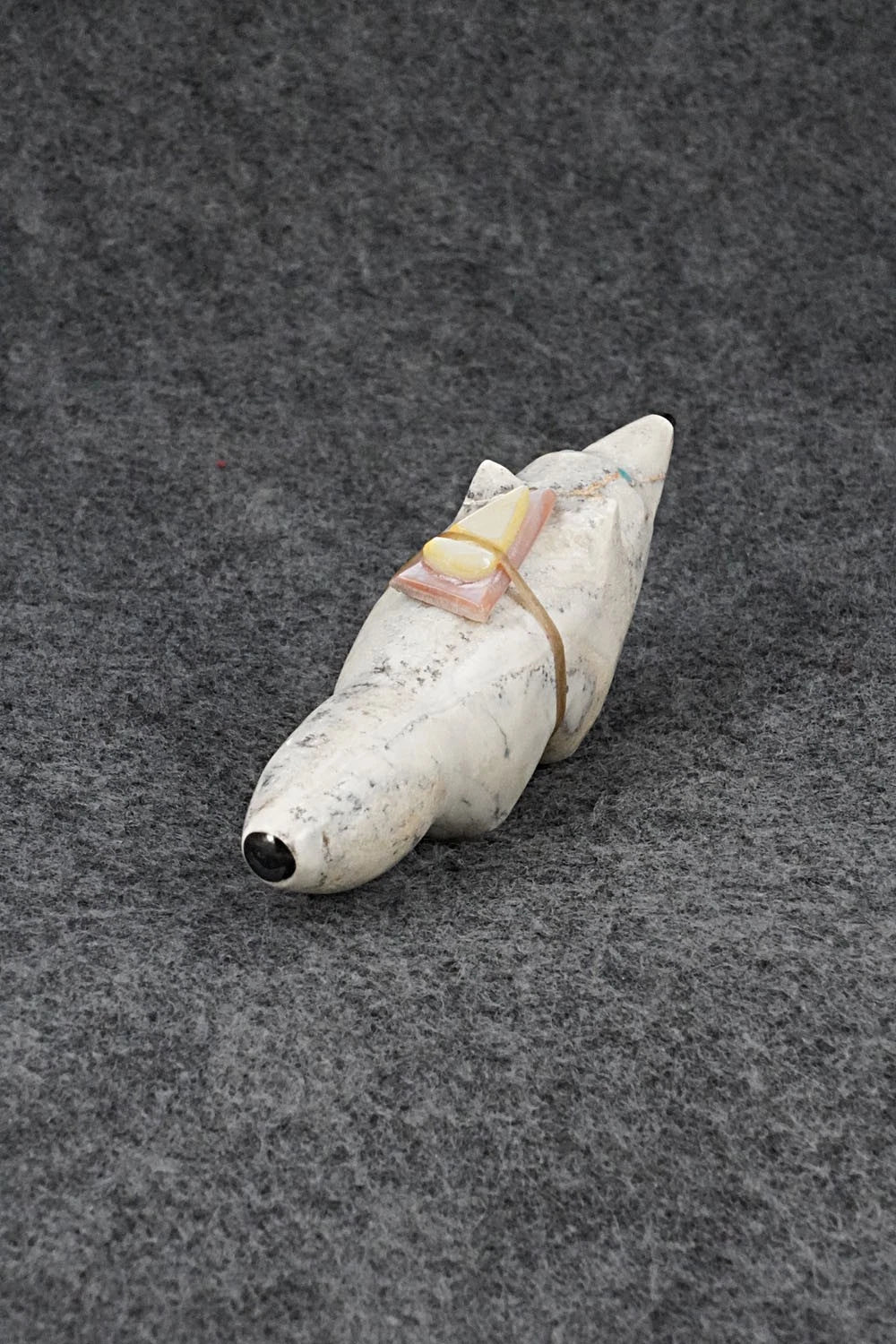 Fox Zuni Fetish Carving - Delvin Leekya