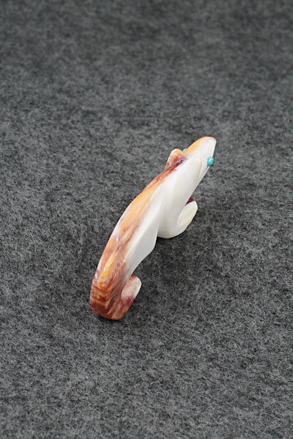 Mountain Lion Zuni Fetish Carving - Ronnie Lunasee