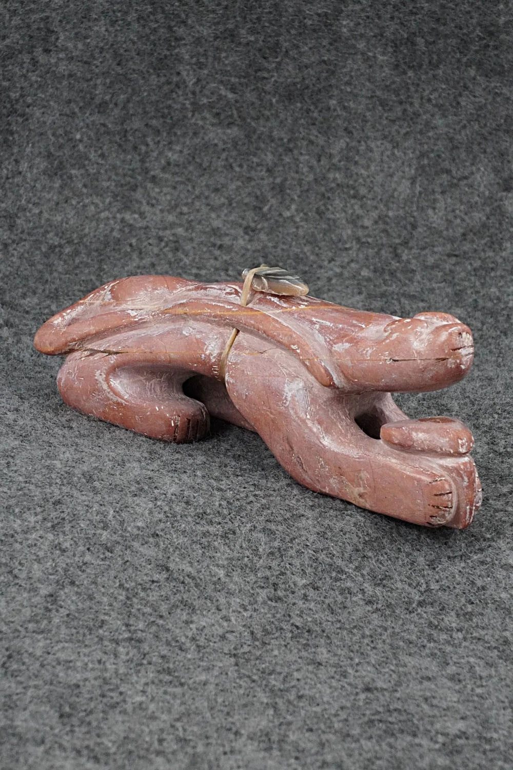 Mountain Lion Zuni Fetish Carving - Rick Kallestewa
