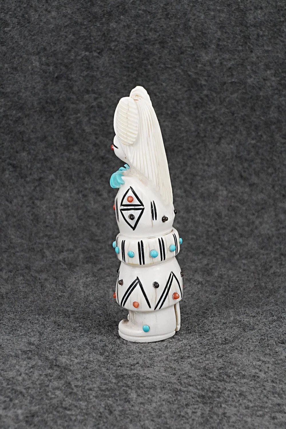 Corn Maiden Zuni Fetish Carving - Claudia Peina