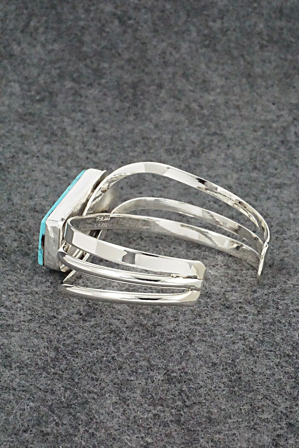 Turquoise & Sterling Silver Bracelet - Charlene Yazzie