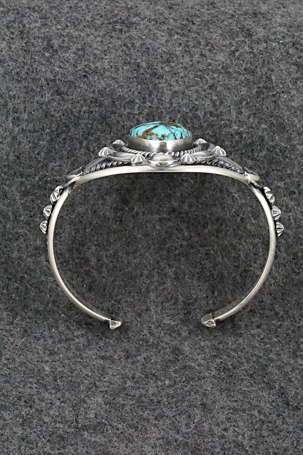 Turquoise & Sterling Silver Bracelet - Raymond Delgarito