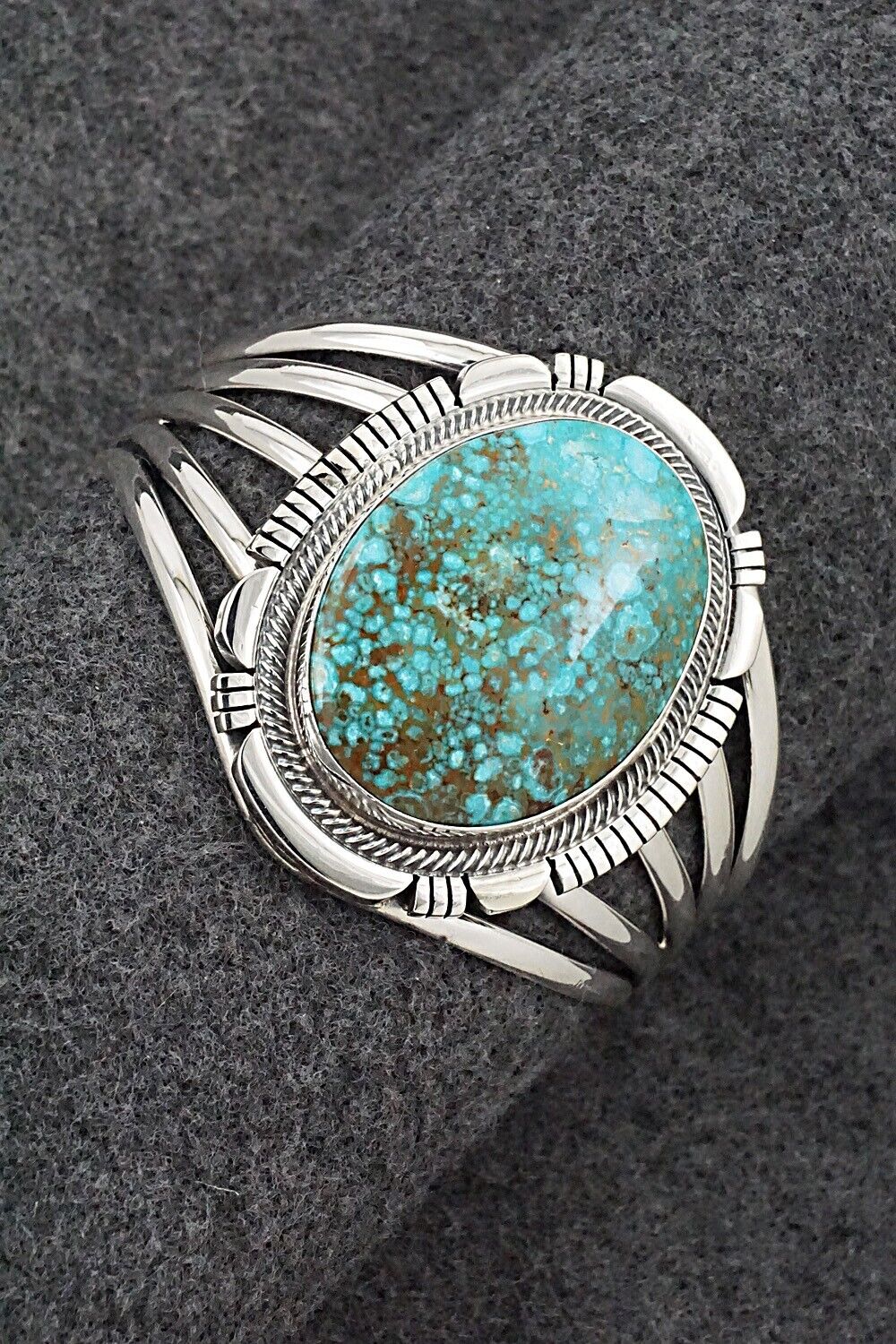 Turquoise & Sterling Silver Bracelet - Thomas Francisco