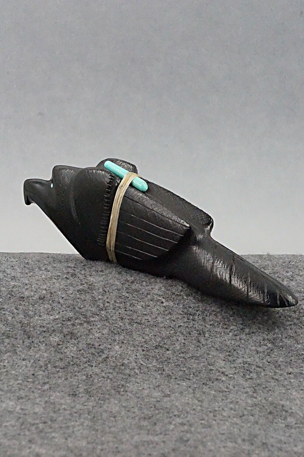 Eagle Zuni Fetish Carving - Herbert Halate
