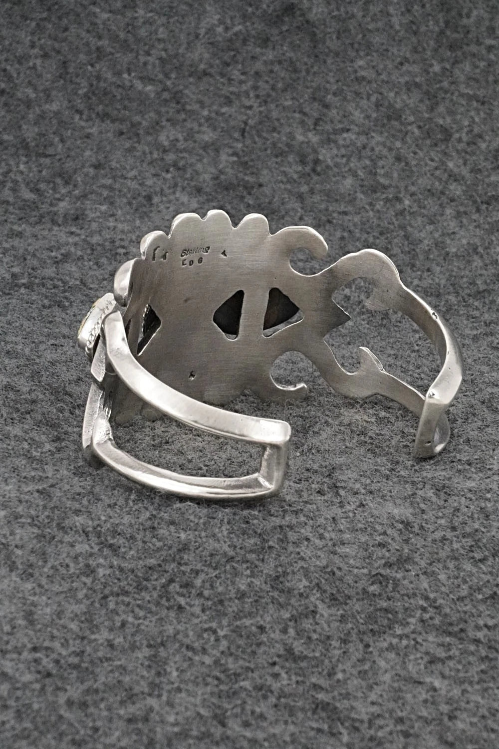 Turquoise & Sterling Silver Bracelet - Eugene Gruber