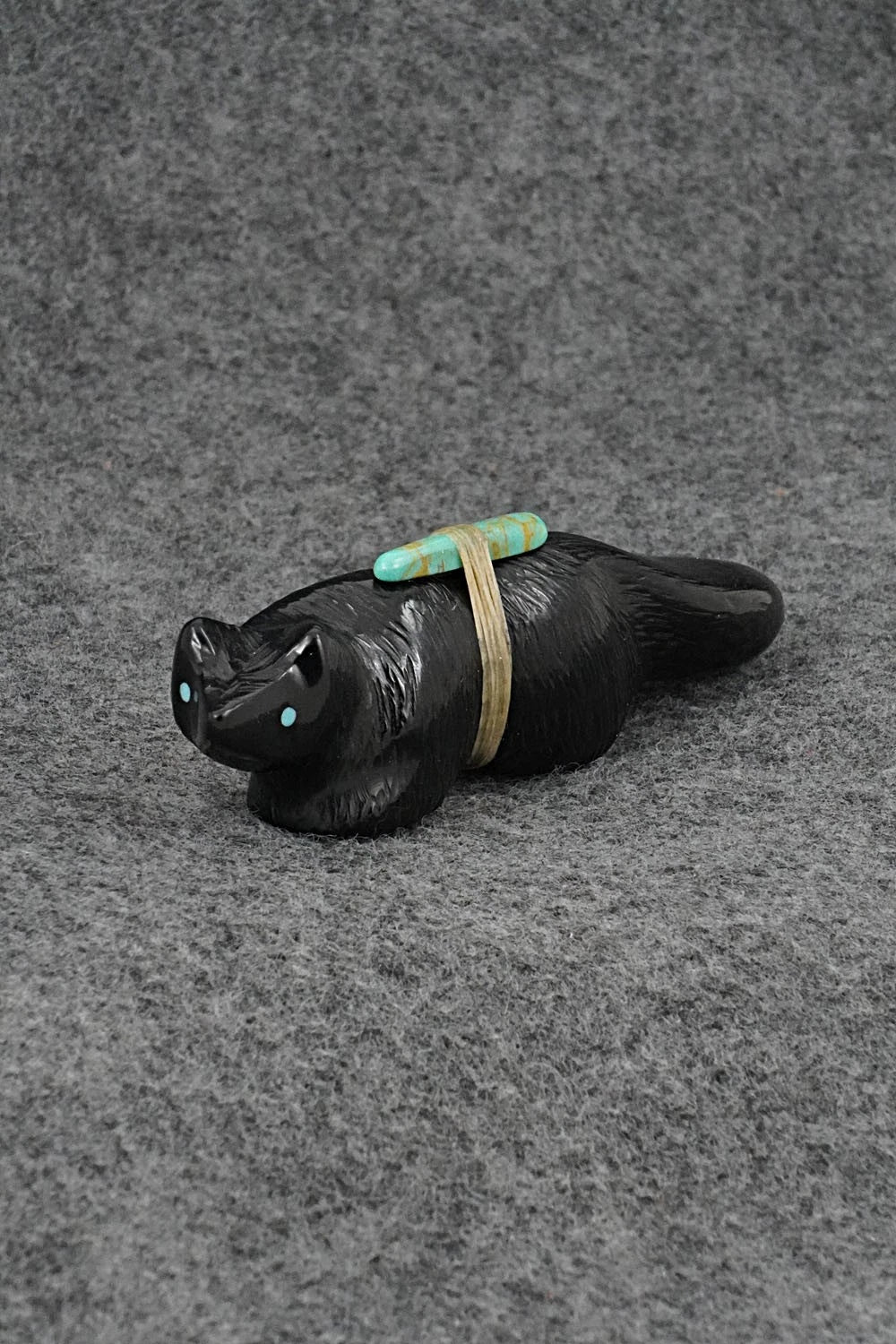 Wolf Zuni Fetish Carving - Herbert Halate
