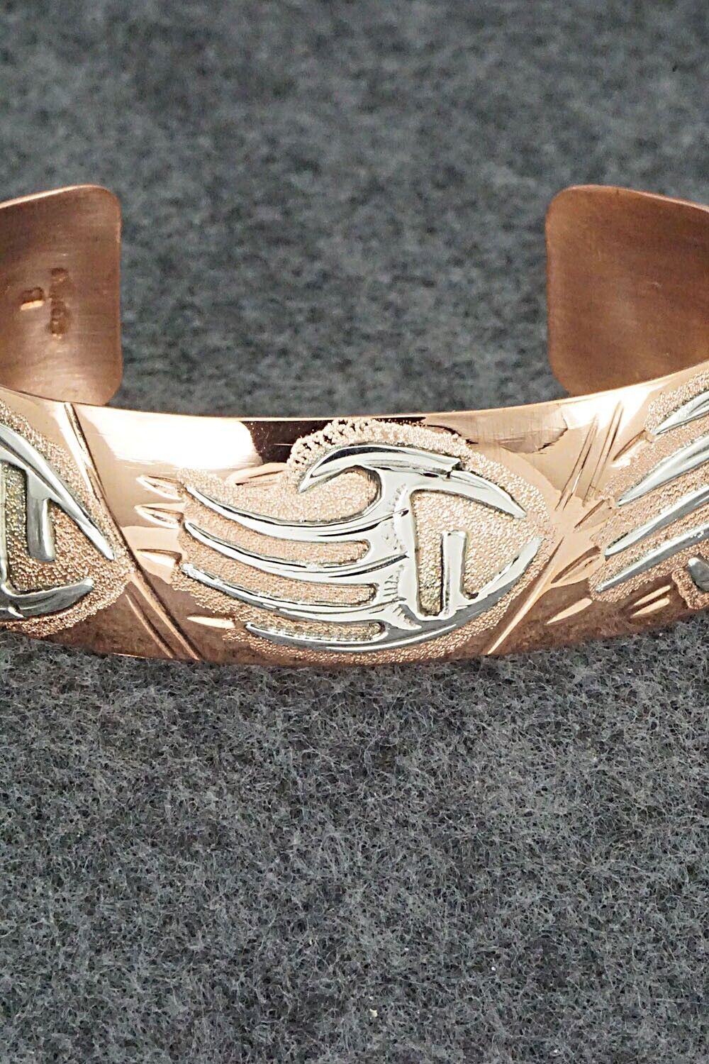 Copper & Sterling Silver Bracelet - Charlene Begay