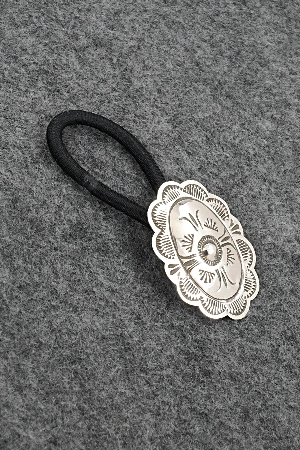 Sterling Silver Hair Tie - Bertha Begay