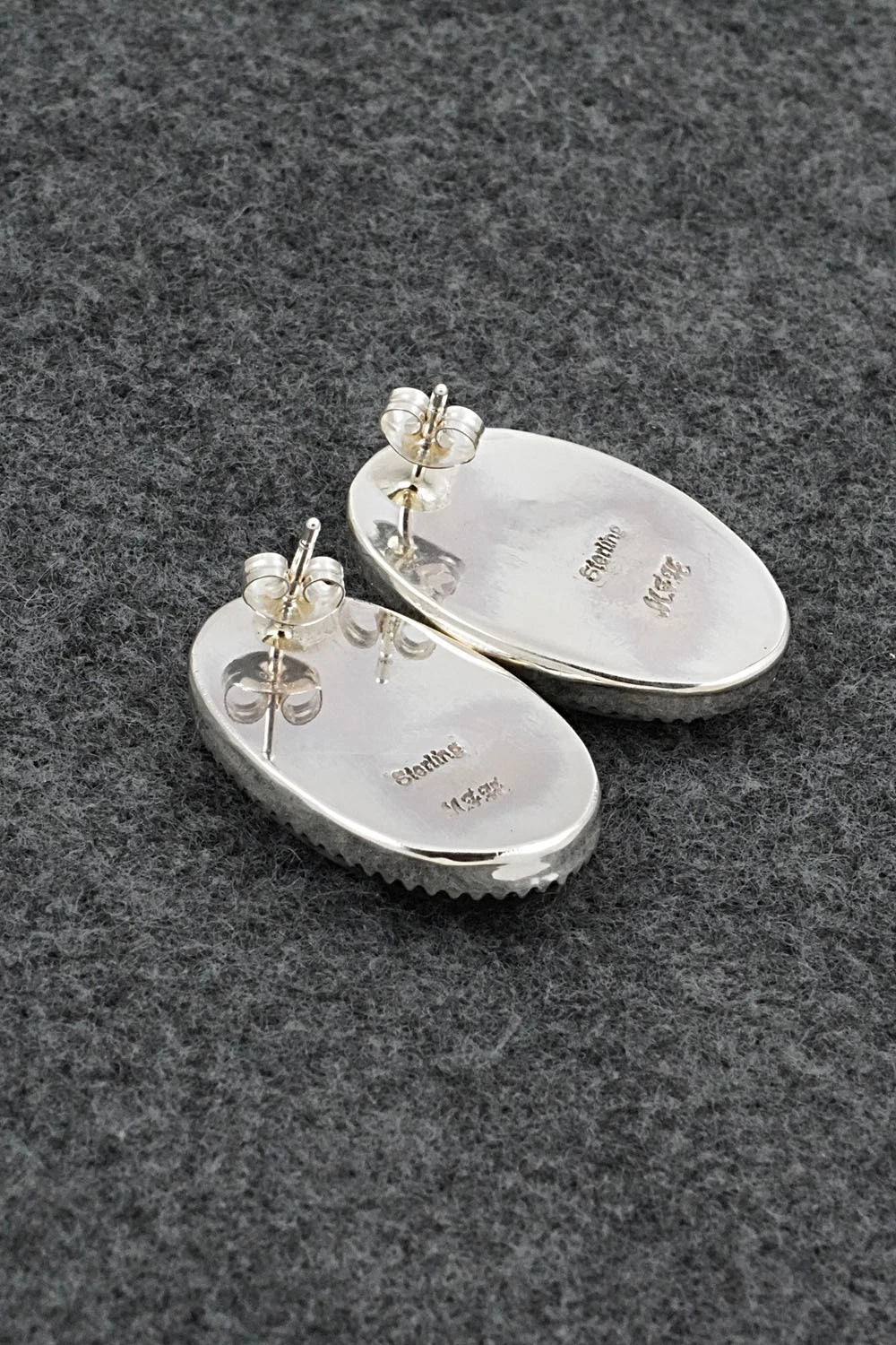 Morado & Sterling Silver Earrings - Murray Hannaweeka