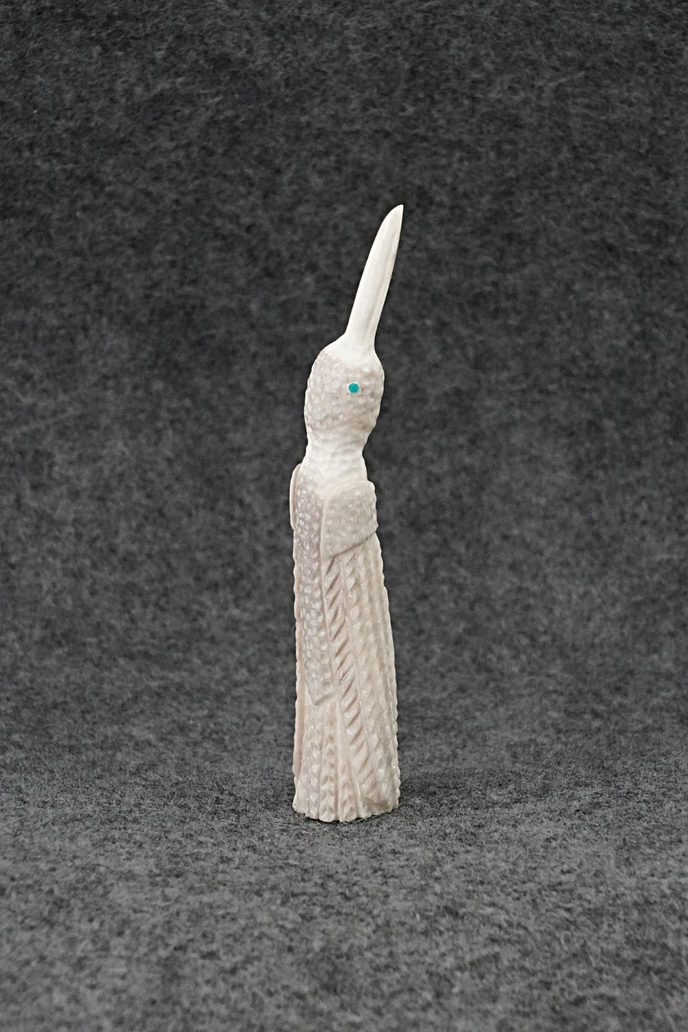 Bird Zuni Fetish Carving - Todd Lowsayate