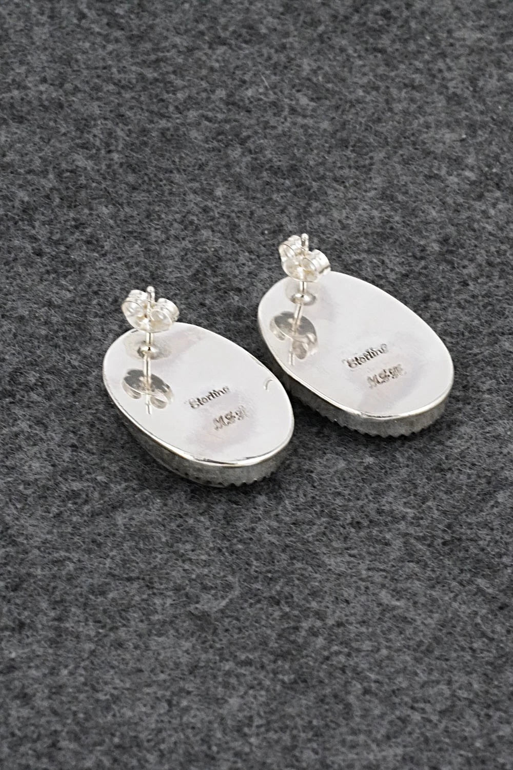 Morado & Sterling Silver Earrings - Murray Hannaweeka