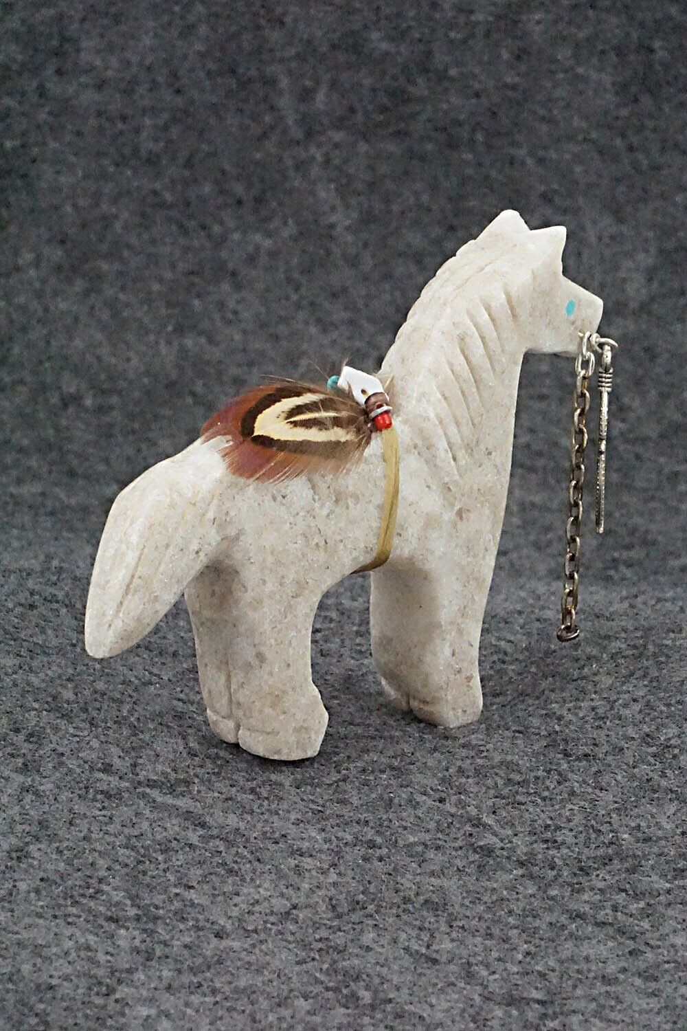 Horse Navajo Fetish Carving - Ben Livingston
