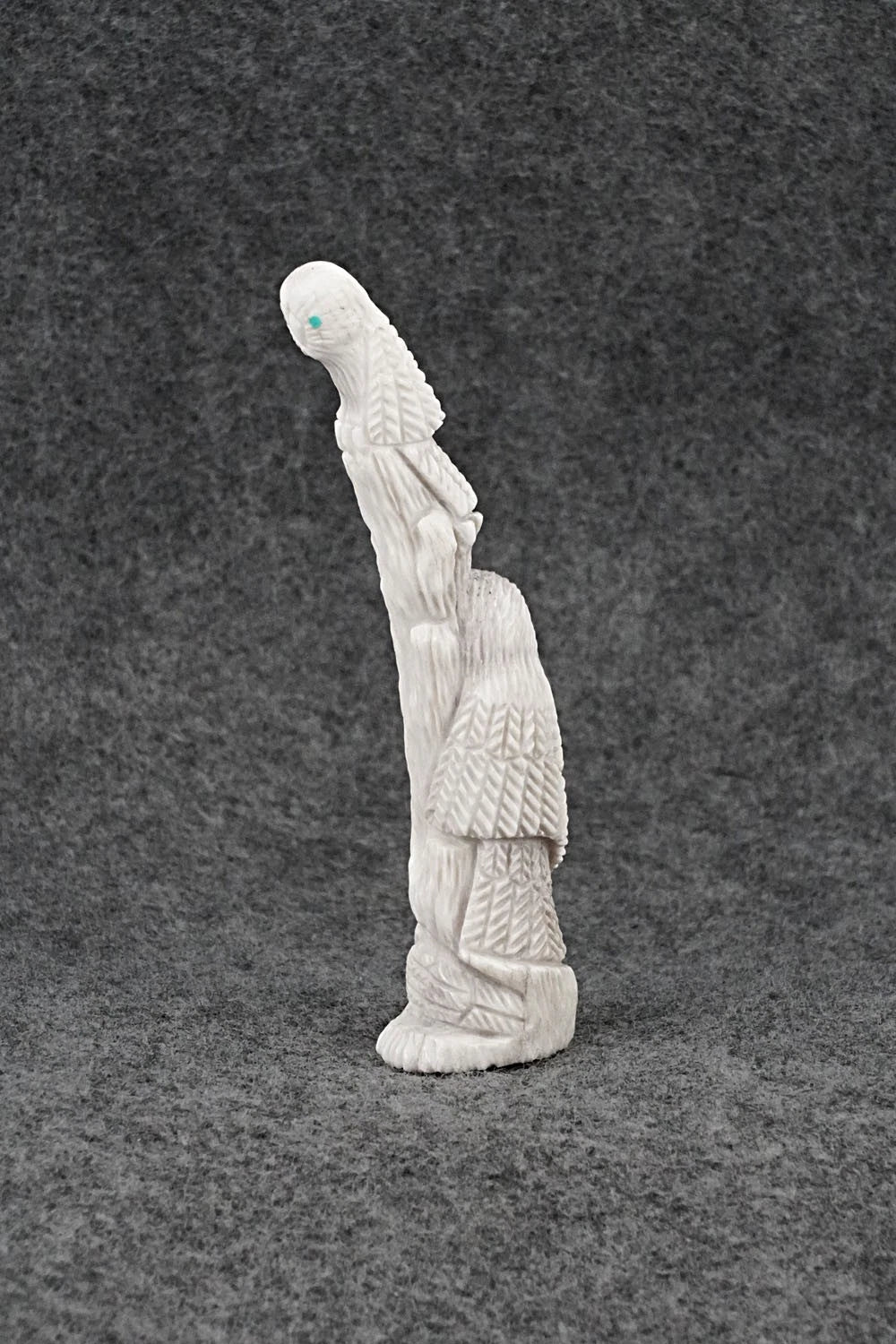 Owls Zuni Fetish Carving - Destry Siutza