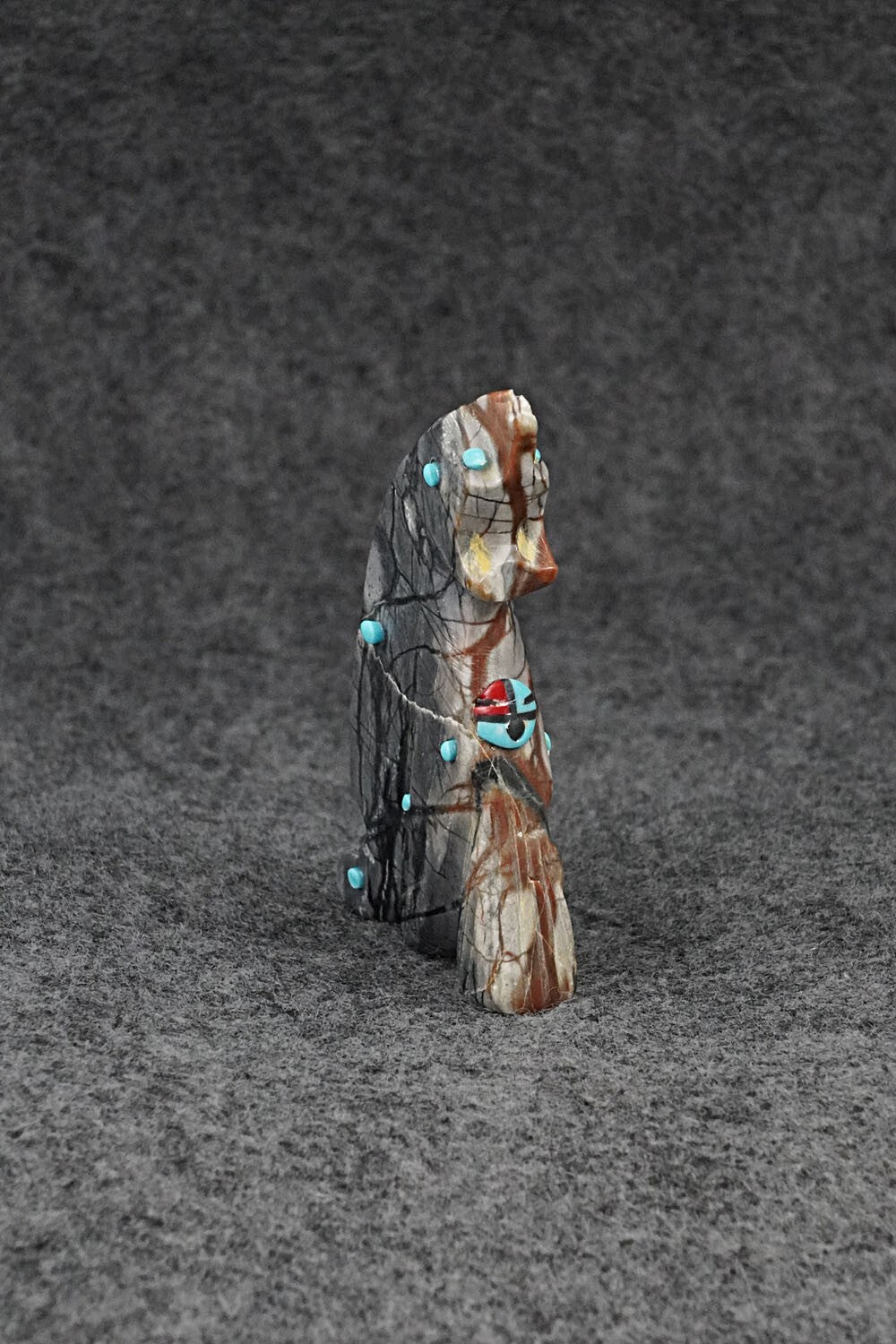 Wolf Zuni Fetish Carving - Danette Laate