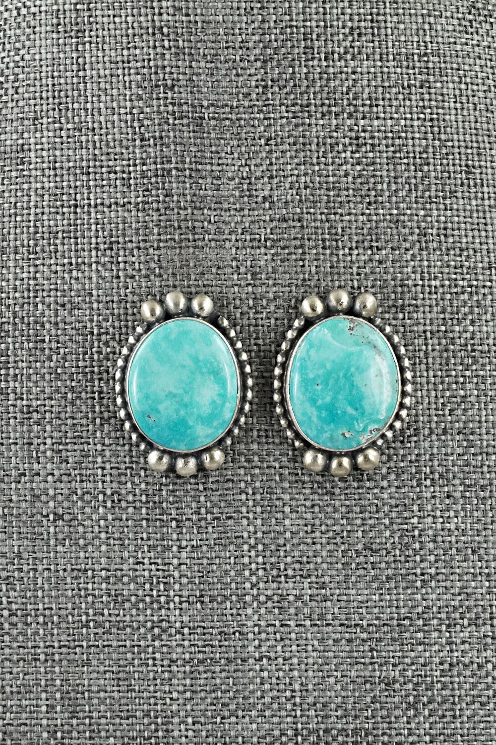 Turquoise & Sterling Silver Necklace Set - Kathleen Livingston