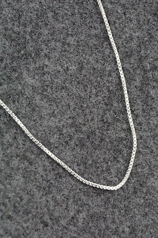 Sterling Silver Chain Necklace - Sterling Silver 18