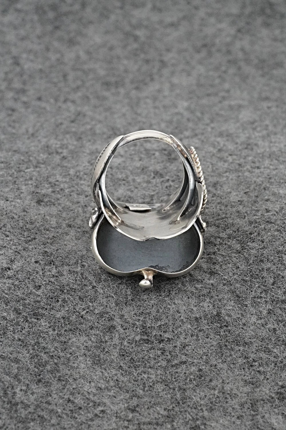 Turquoise & Sterling Silver Ring - Tim Yazzie - Size 8