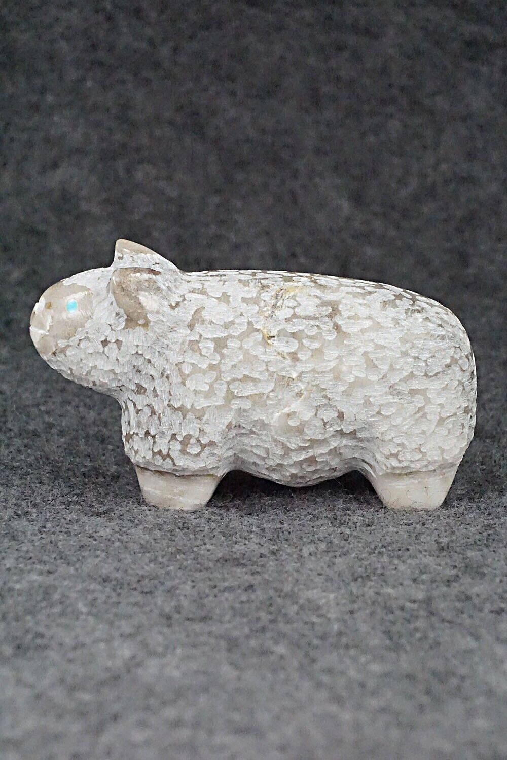 Sheep Zuni Fetish Carving - Rick Quam