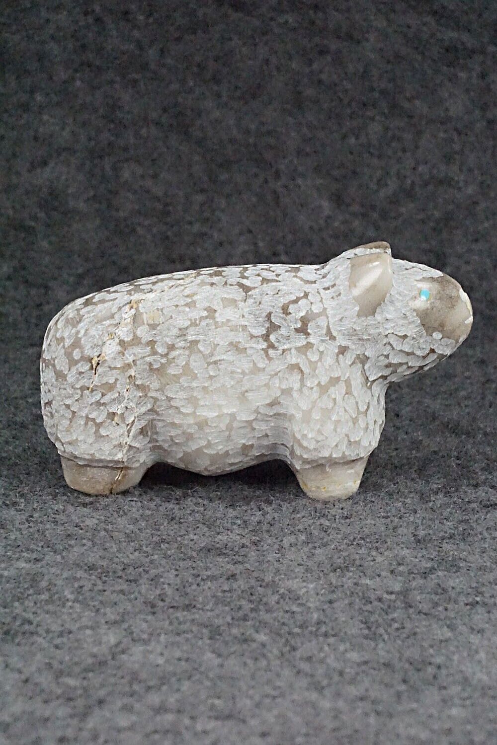 Sheep Zuni Fetish Carving - Rick Quam