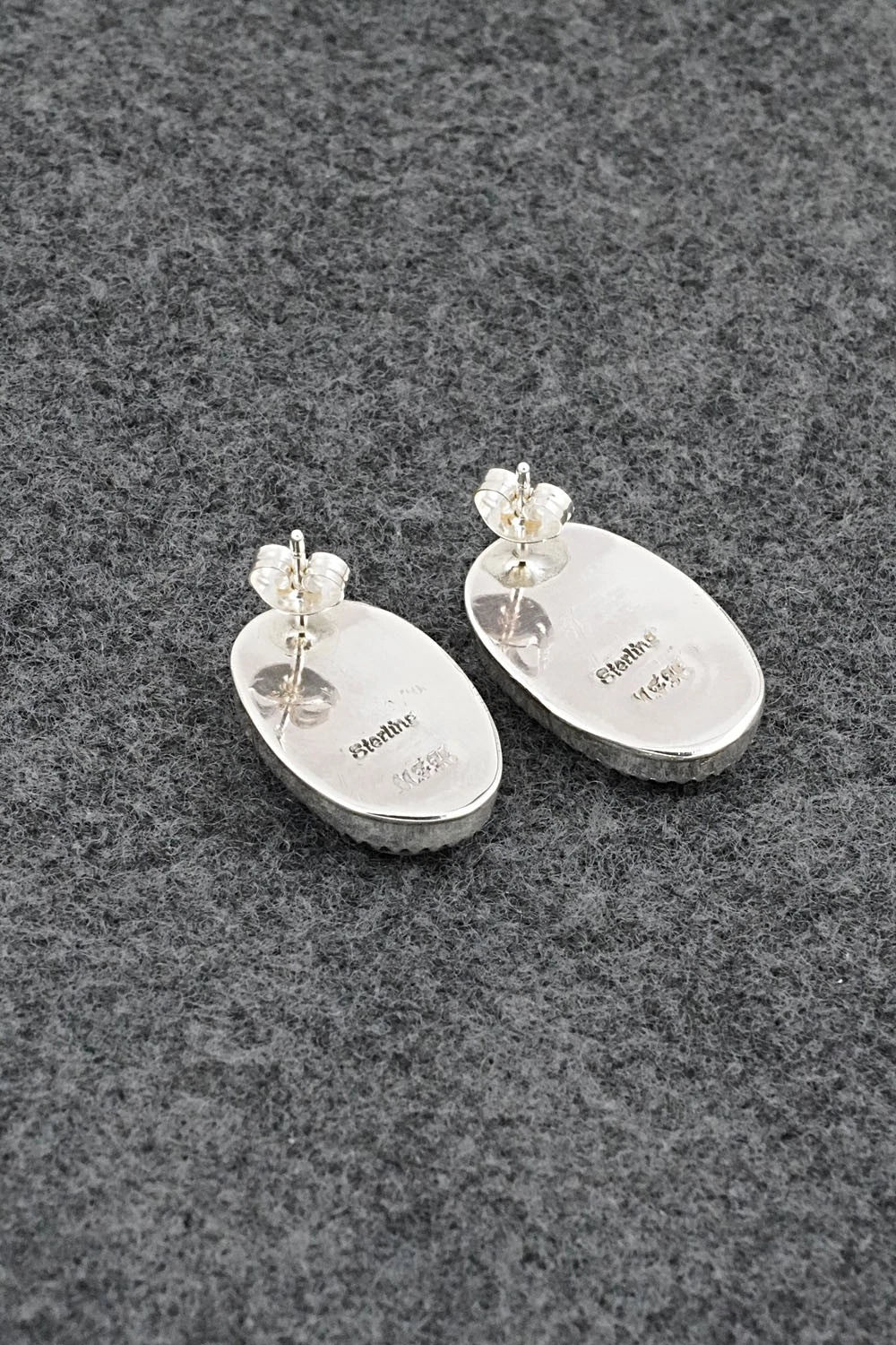 Morado & Sterling Silver Earrings - Murray Hannaweeka