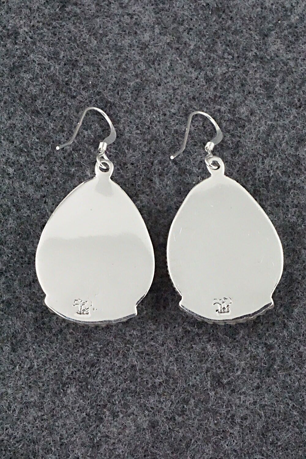 Turquoise & Sterling Silver Earrings - Verley Betone