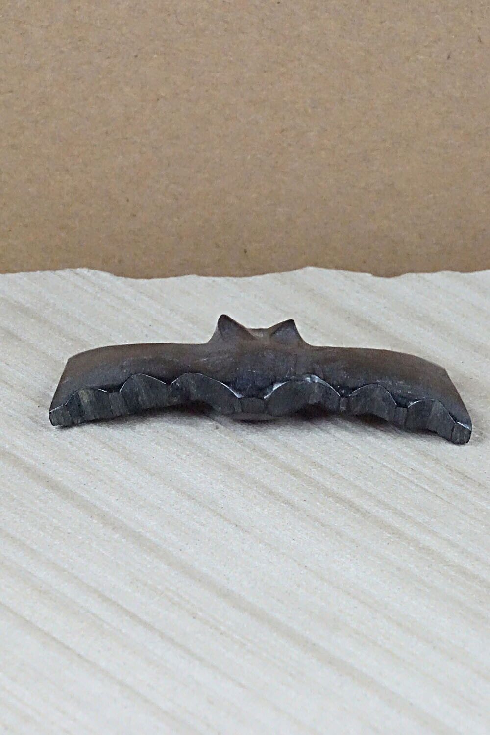 Bat Zuni Fetish Carving - Tim Lementino