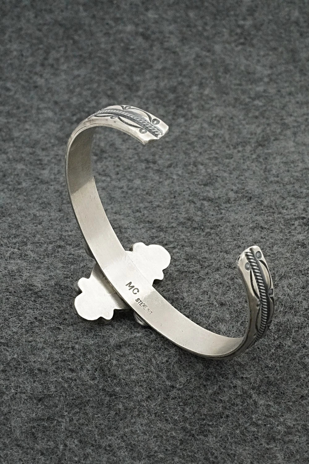 Turquoise & Sterling Silver Bracelet - Michael Calladitto