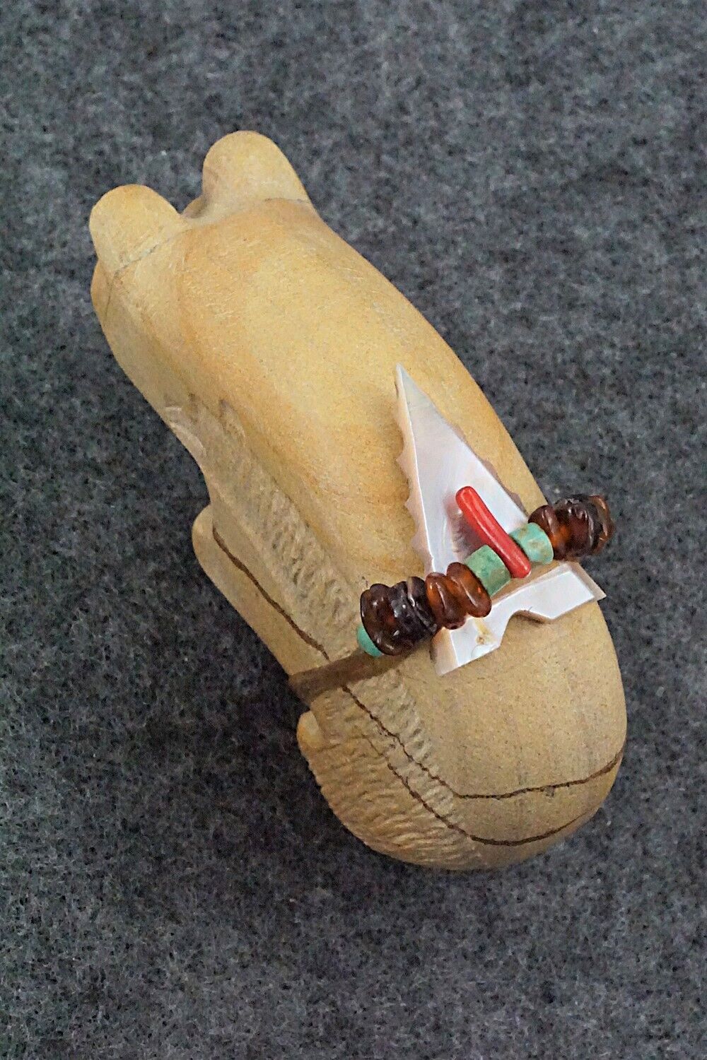 Bear Zuni Fetish Carving - Douglas Martza