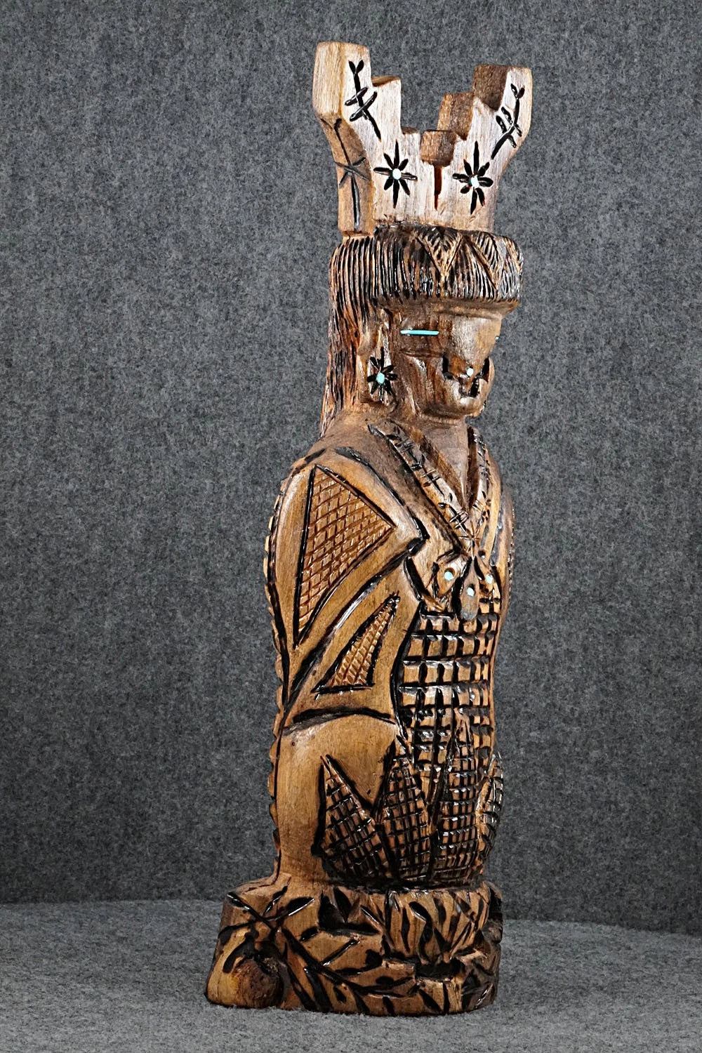 Corn Maiden Zuni Fetish Carving - Tony Mackel