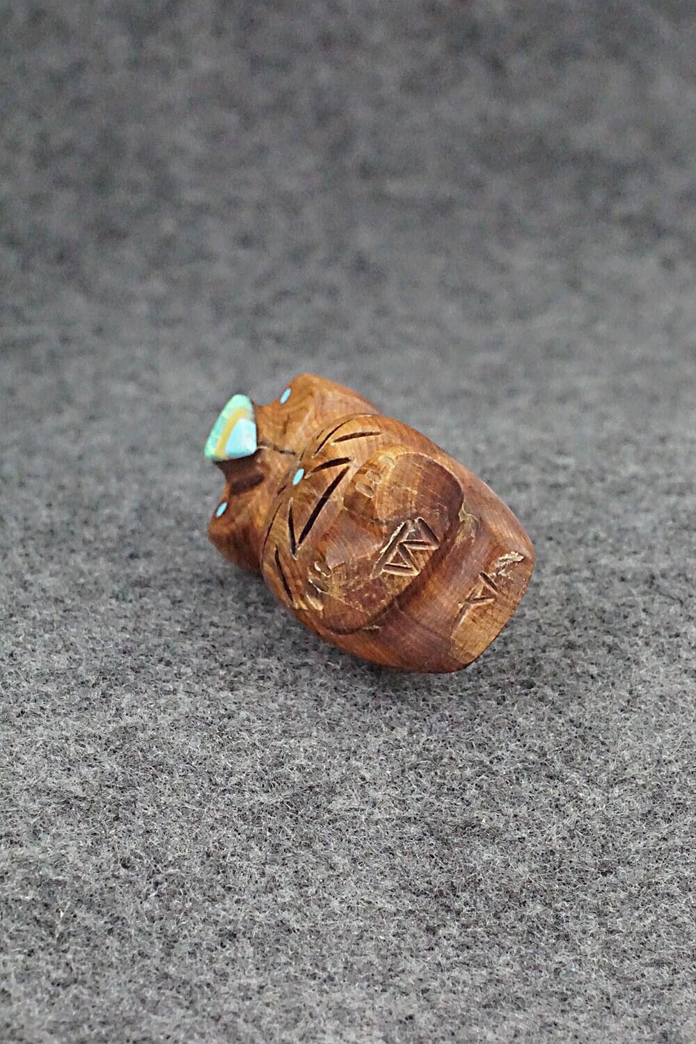 Owl Zuni Fetish Carving - Brandon Phillips