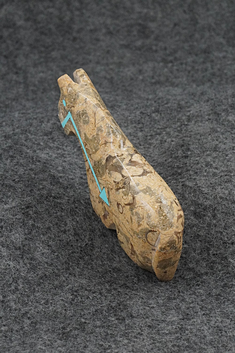 Horse Zuni Fetish Carving - Bernard Laiwakete