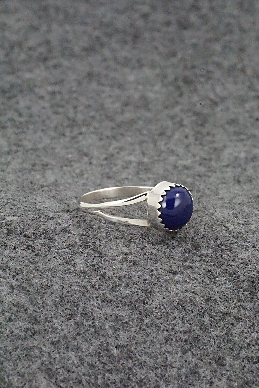 Lapis and Sterling Silver Ring - Robert Martinez - Size 7.5