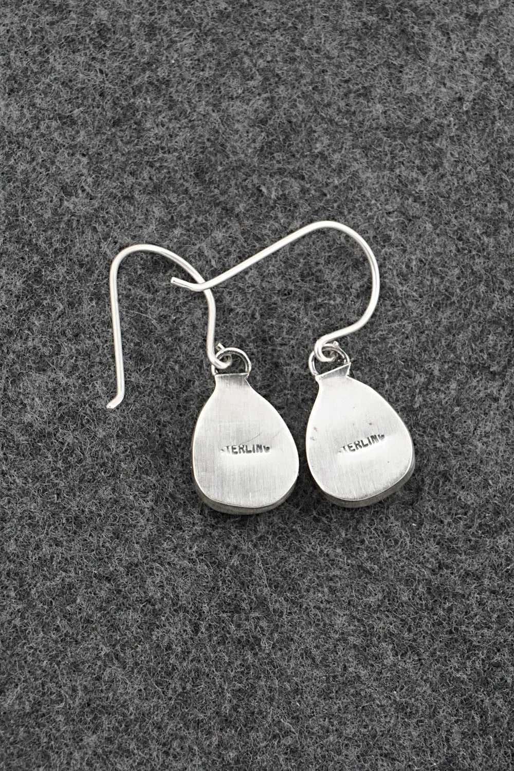 Turquoise & Sterling Silver Earrings - Rosemary Saunders