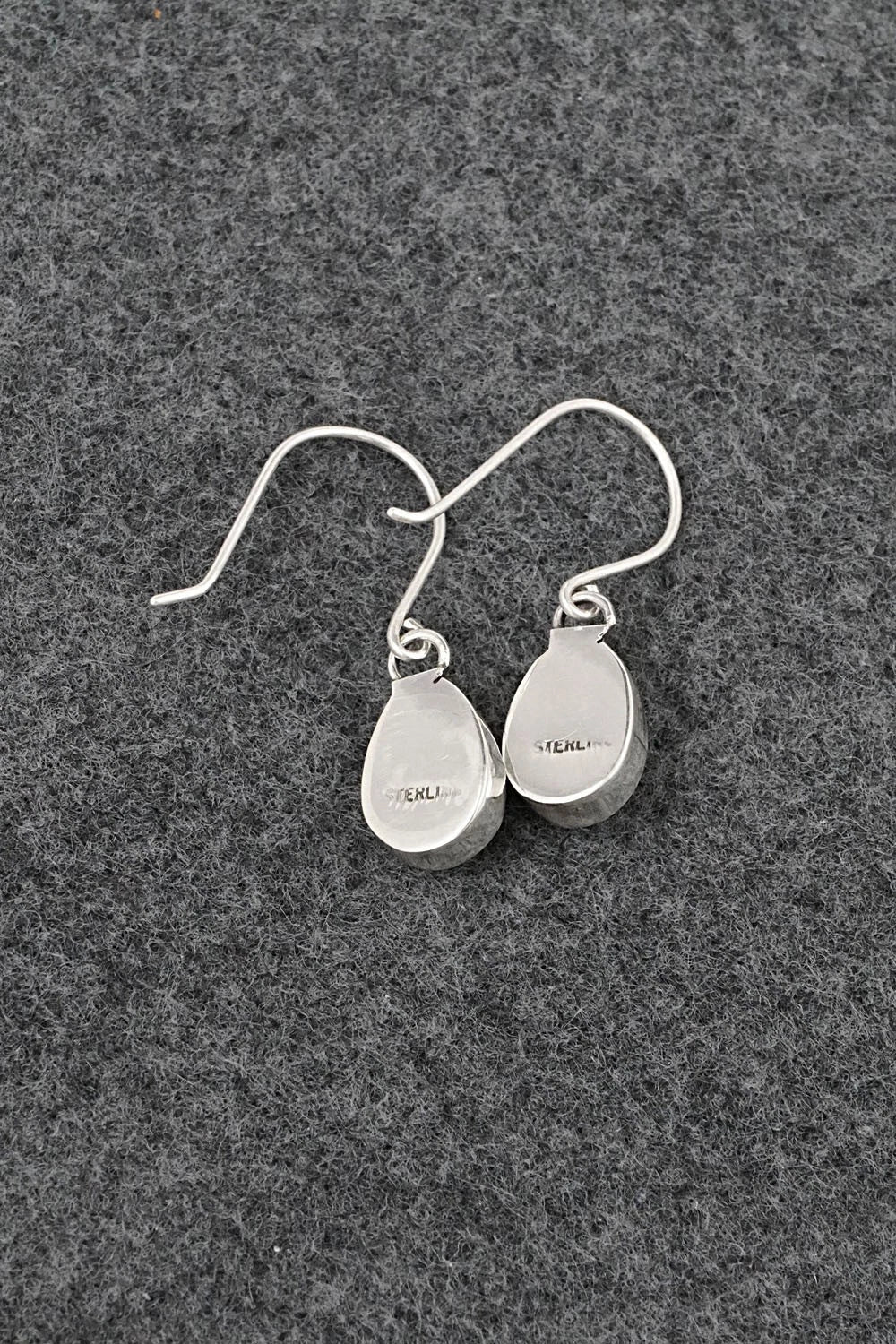 Turquoise & Sterling Silver Earrings - Rosemary Saunders