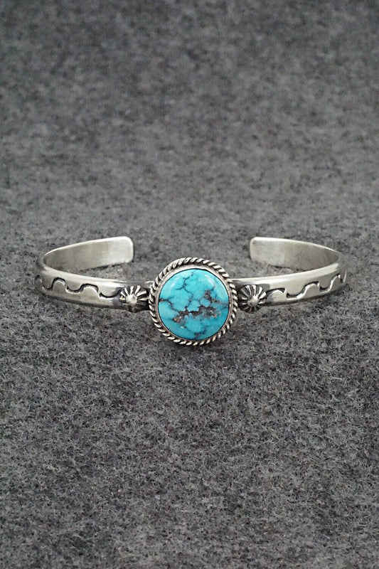 Turquoise & Sterling Silver Bracelet - Samuel Yellowhair